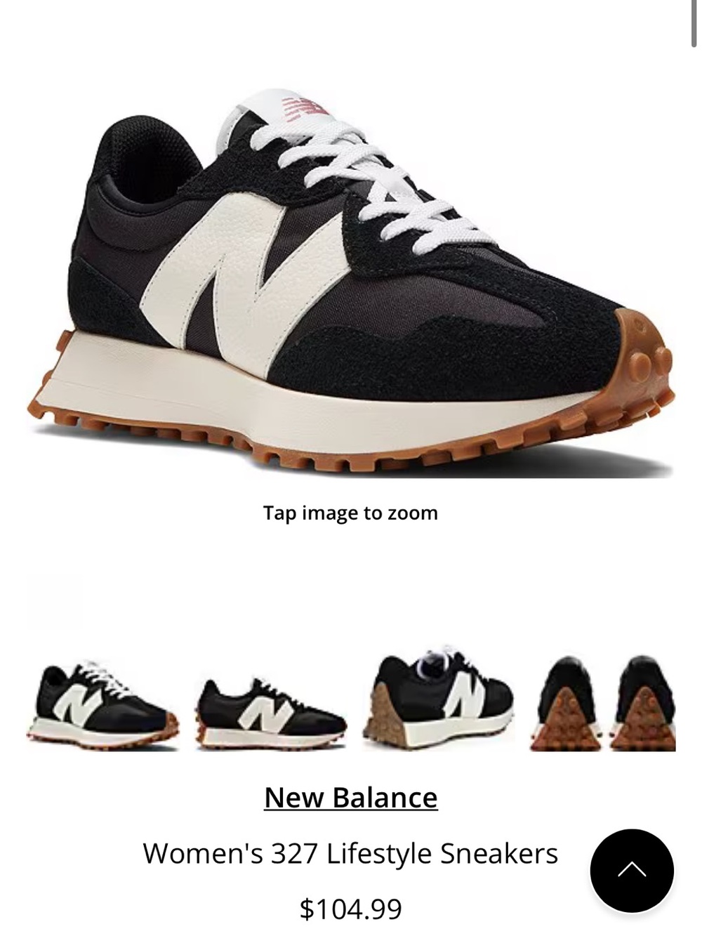 New Balance Women's 327 Sneakers - Black